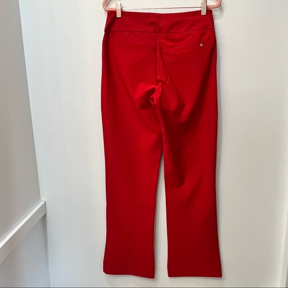 Tail woman’s active golf pants bundle sz 8 red bootcut khaki cropped - Picture 7 of 7